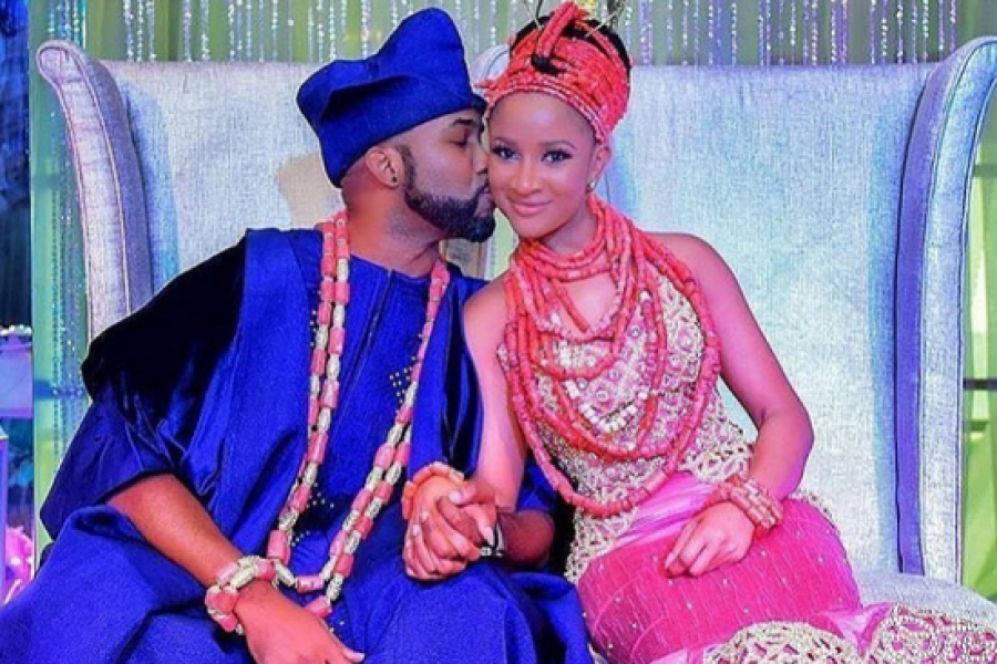 Nigeria: Banky W and Adesua’s Traditional Wedding Pictures! #BAAD2017