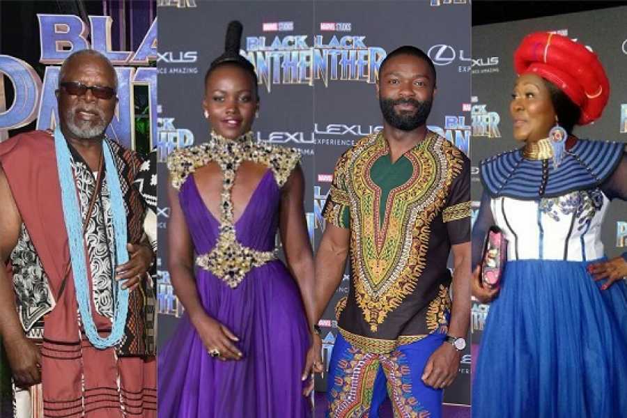 Pictures: African Stars Shine at The Black Panther Premiere!