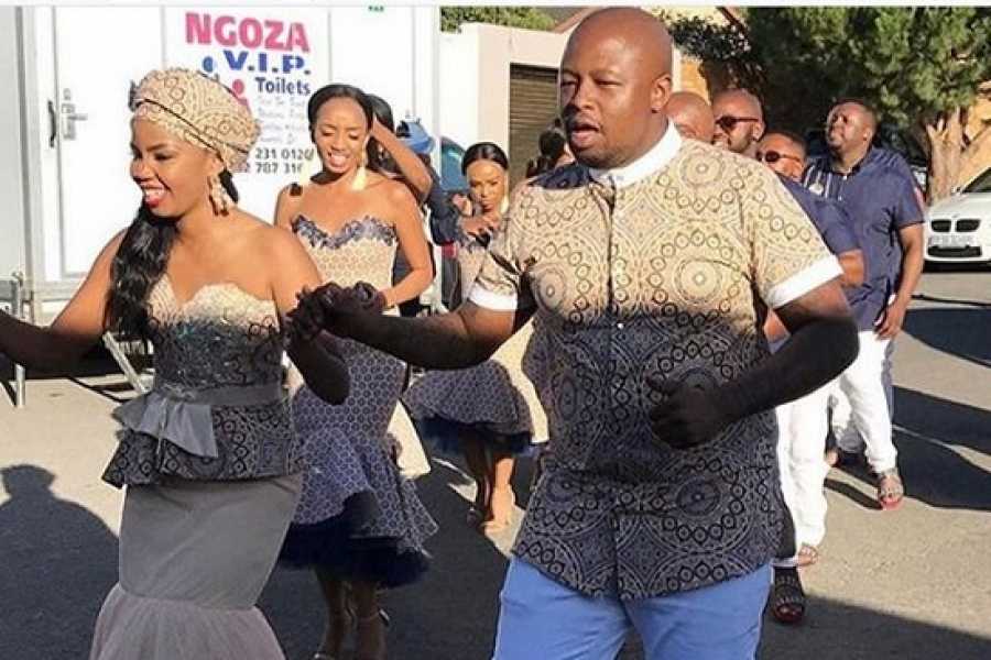 Pictures: South Africa’s DJ Naves and Thando’s Traditional Wedding!