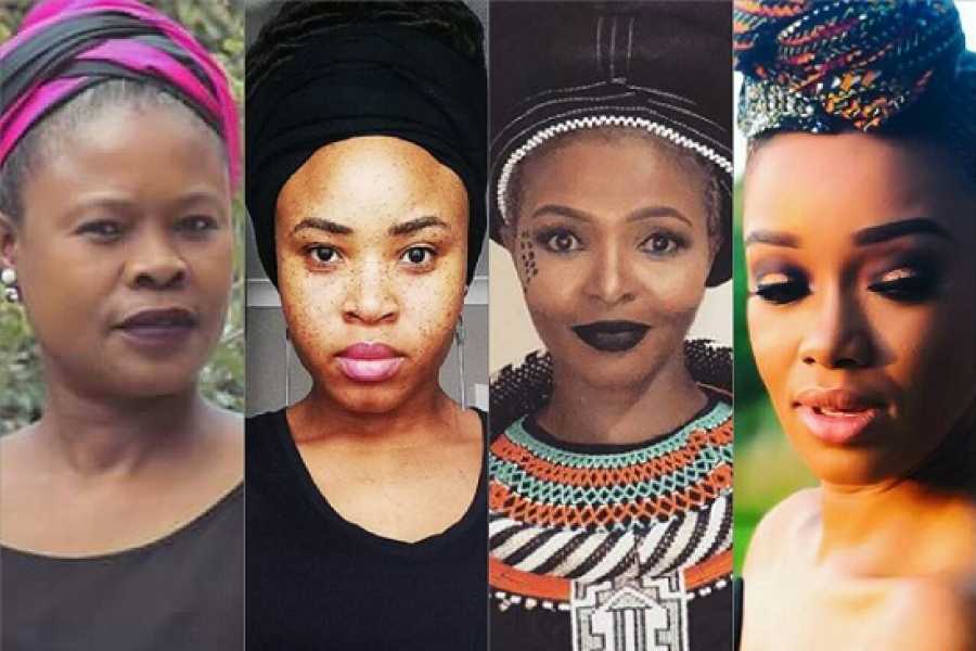 PICS: South African Celebs on #AllBlackWithADoek Friday! #RIPWinnieMandela