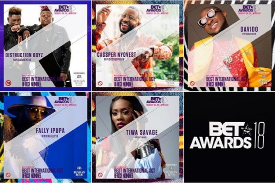 BET Awards 2018 Best International Act Africa Nominees! #BETAwards