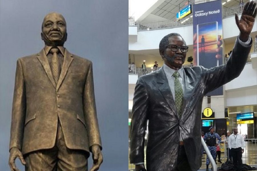Statues: South Africa Honours Oliver Tambo, Nigeria Honours Jacob Zuma!