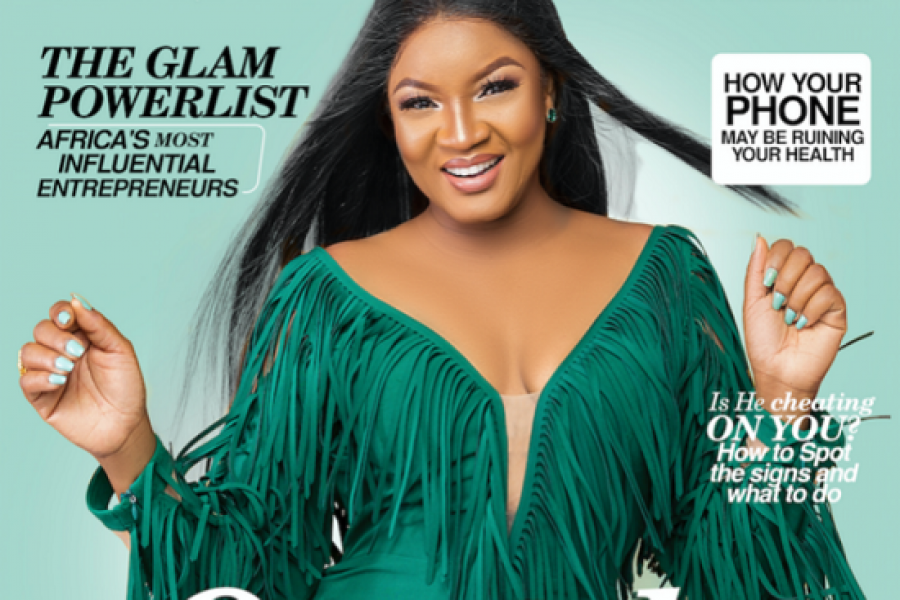 Omotola Jalade – Ekeinde Sizzles on the cover of GLAM Africa Magazine!